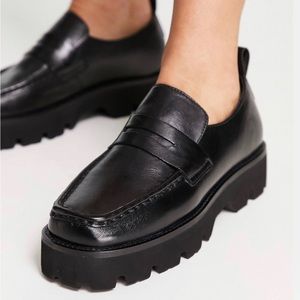 ASRA Chunky Loafers Leather